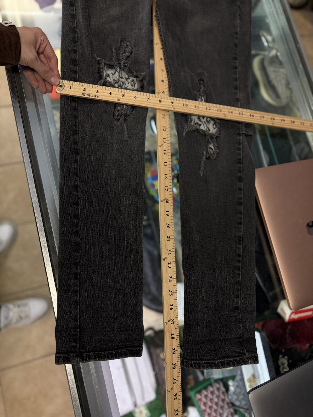 Ksubi Ksubi Jeans Grey Men’s 34 Flawless Condition 🧼 Size US 34 / EU 50 - 12 Thumbnail
