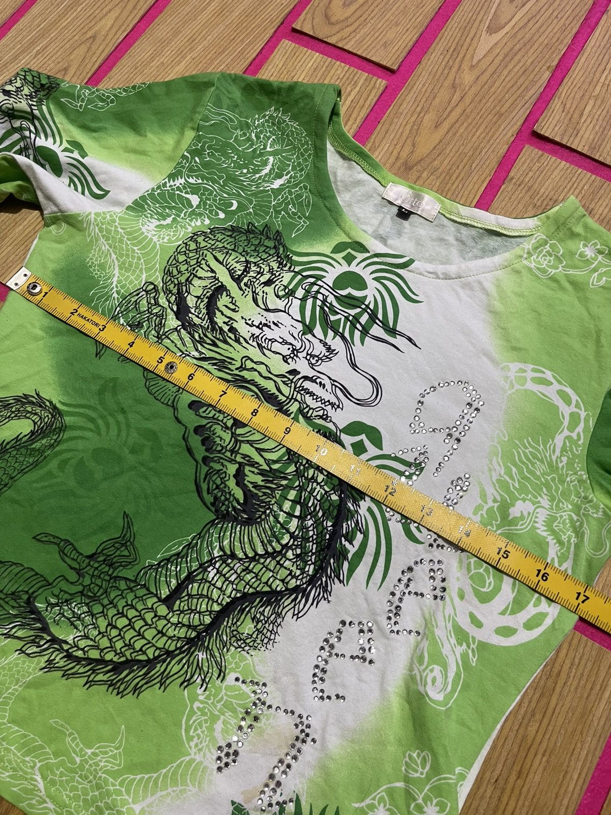 If Six Was Nine Y2K OTTO long sleeve tshirt picture dragon full print style Size M / US 6-8 / IT 42-44 - 10 Thumbnail