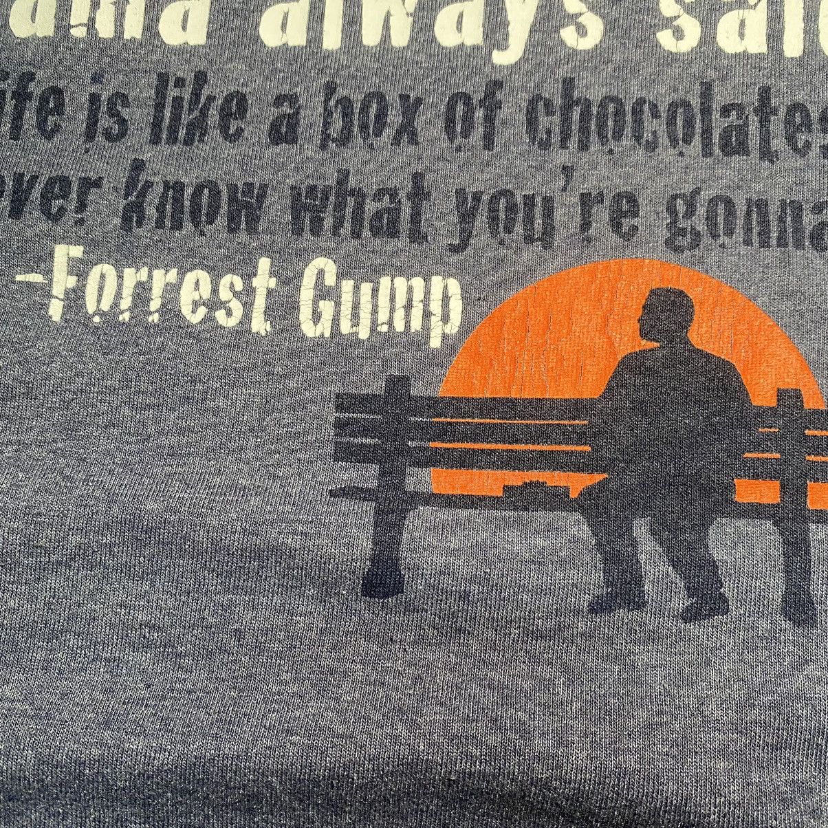 Vintage Vintage Forrest Gump Movie Promo Sunfaded T Shirt Size US L / EU 52-54 / 3 - 9 Thumbnail