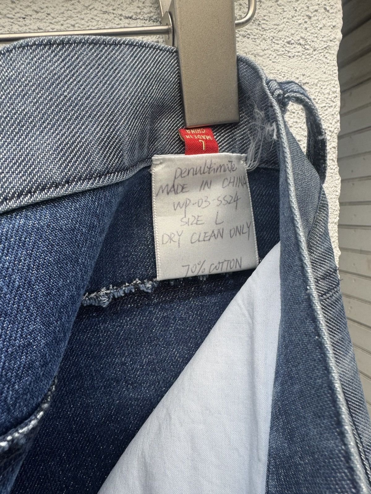 Penultimate S/S ‘24 Shiny Denim Size US 32 / EU 48 - 6 Thumbnail