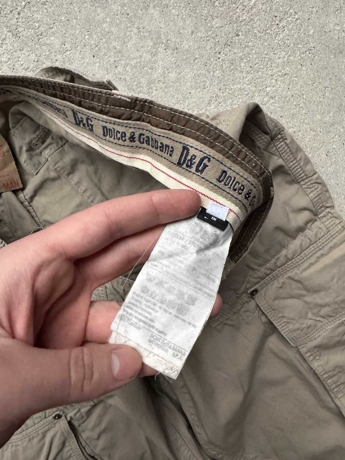 Dolce & Gabbana Archival Dolce&Gabbana Cargo Multipocket Pants Size US 30 / EU 46 - 15 Thumbnail