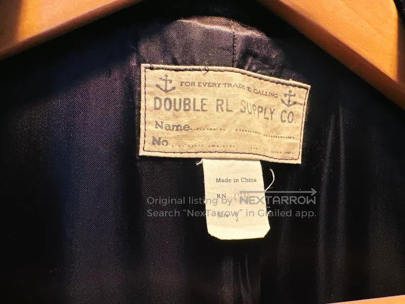 RRL Ralph Lauren RRL Ralph Lauren Navy 740 woolen woolen coat Size US S / EU 44-46 / 1 - 2 Thumbnail