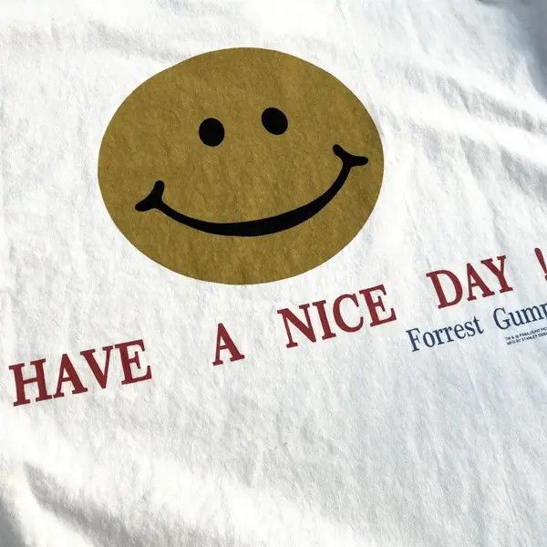 VIBE Forrest Gump Edition Printed Tshirt Size US M / EU 48-50 / 2 - 7 Thumbnail