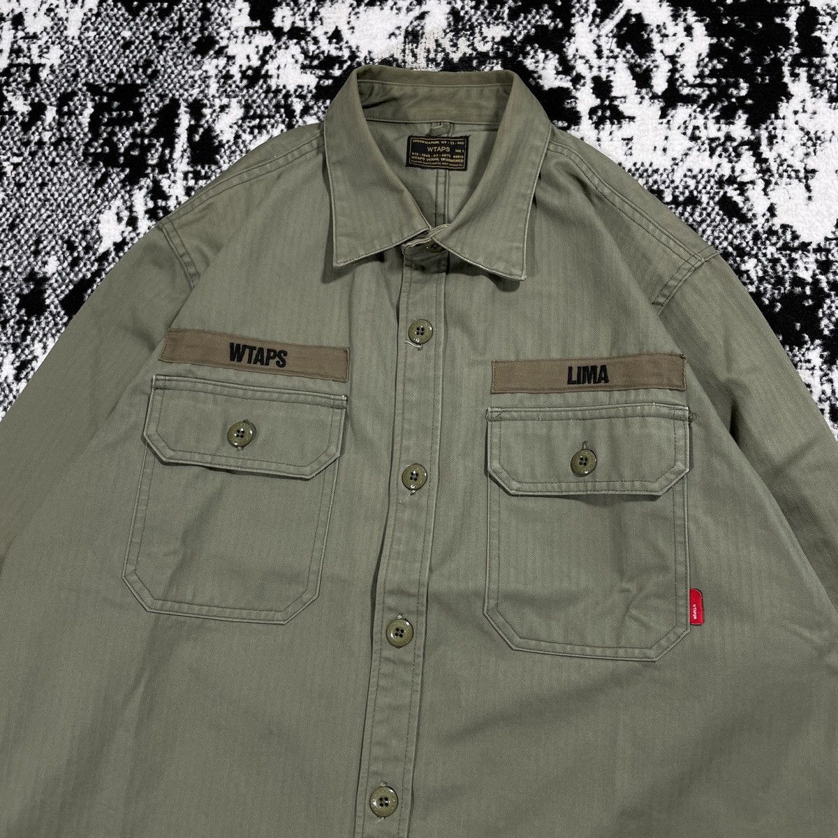 Wtaps WTAPS BUDS LS SHIRT COTTON HELL IN BONE 2016 - LIMA Size US L / EU 52-54 / 3 - 2 Thumbnail