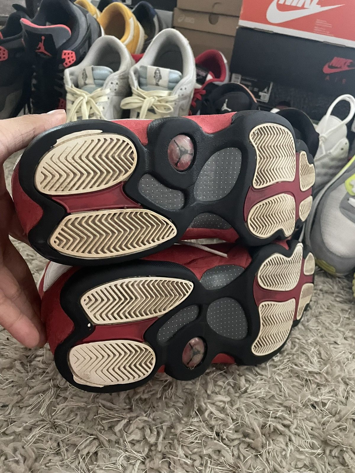 Jordan Brand Jordan 13 Cherry Size US 12 / EU 45 - 9 Thumbnail
