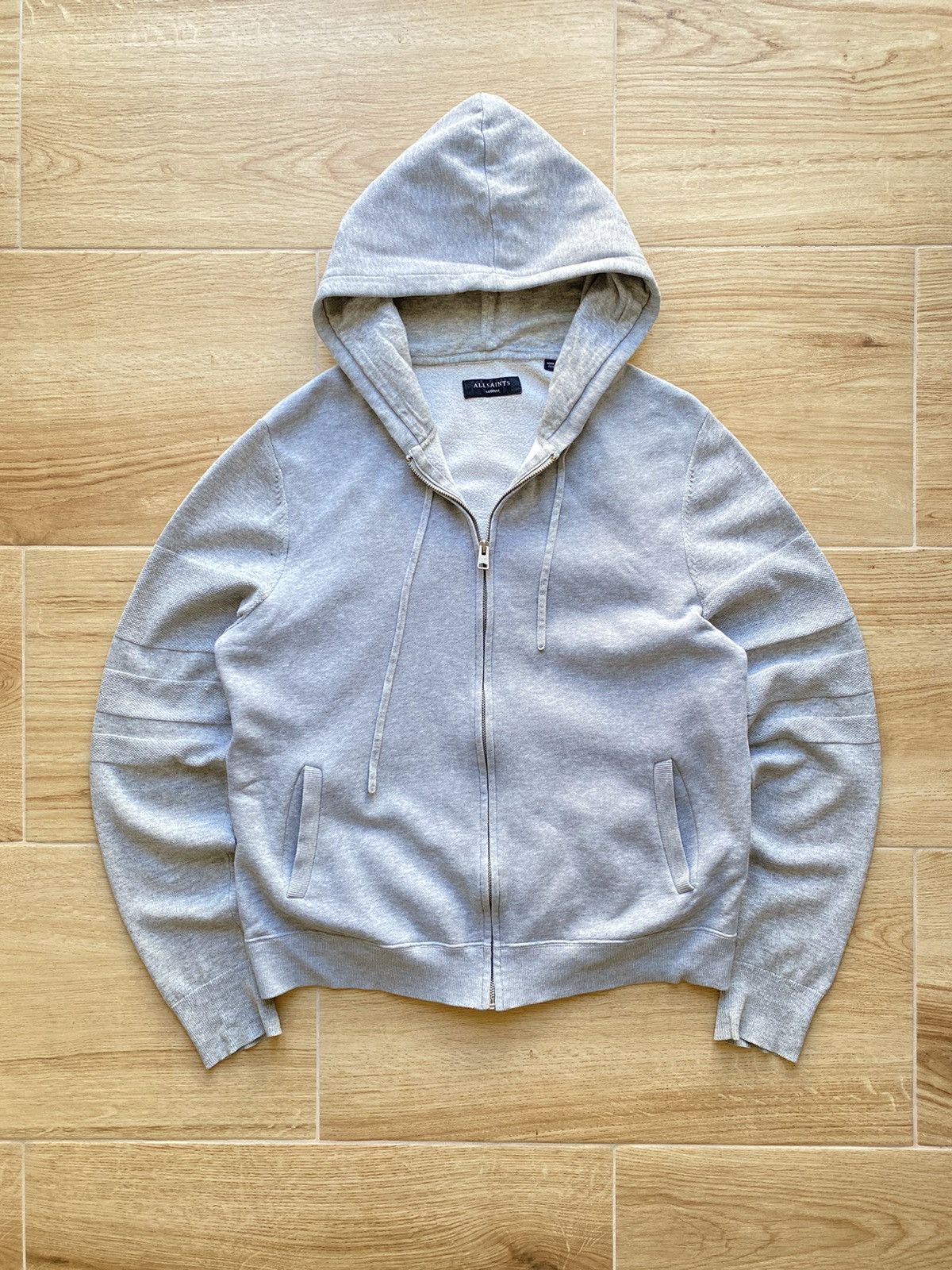 Allsaints Allsaints Zip Hoodie Size US M / EU 48-50 / 2 - 2 Thumbnail