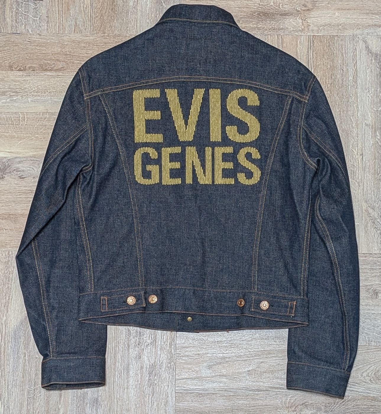 Evisu Evisu Early 1990s Denim Jacket Deadstock Size 38 Japan Size US M / EU 48-50 / 2 - 1 Thumbnail