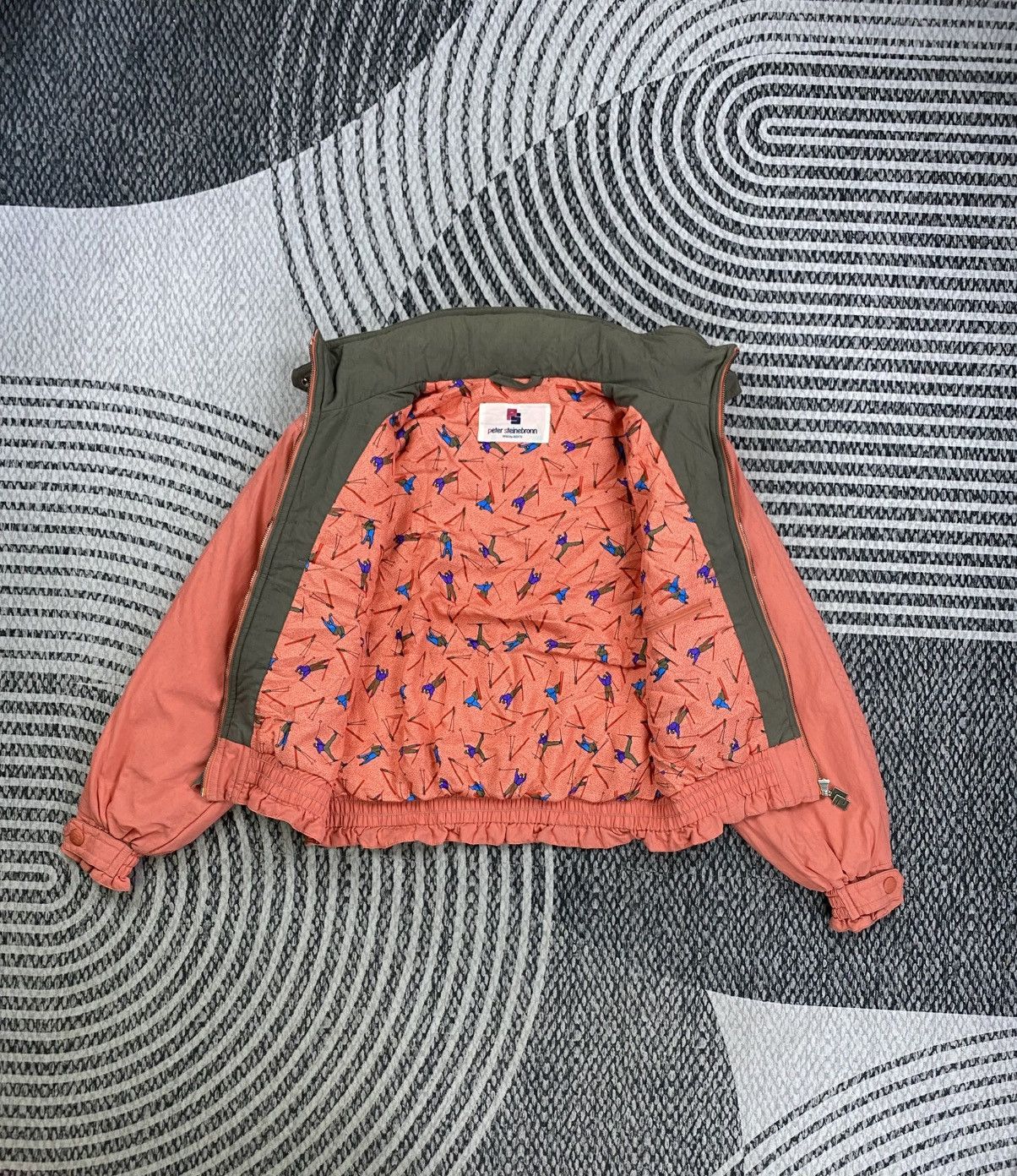 Asics Vintage Peter Steinebron Ski Sport Cropped Style Jacket Size M / US 6-8 / IT 42-44 - 6 Thumbnail
