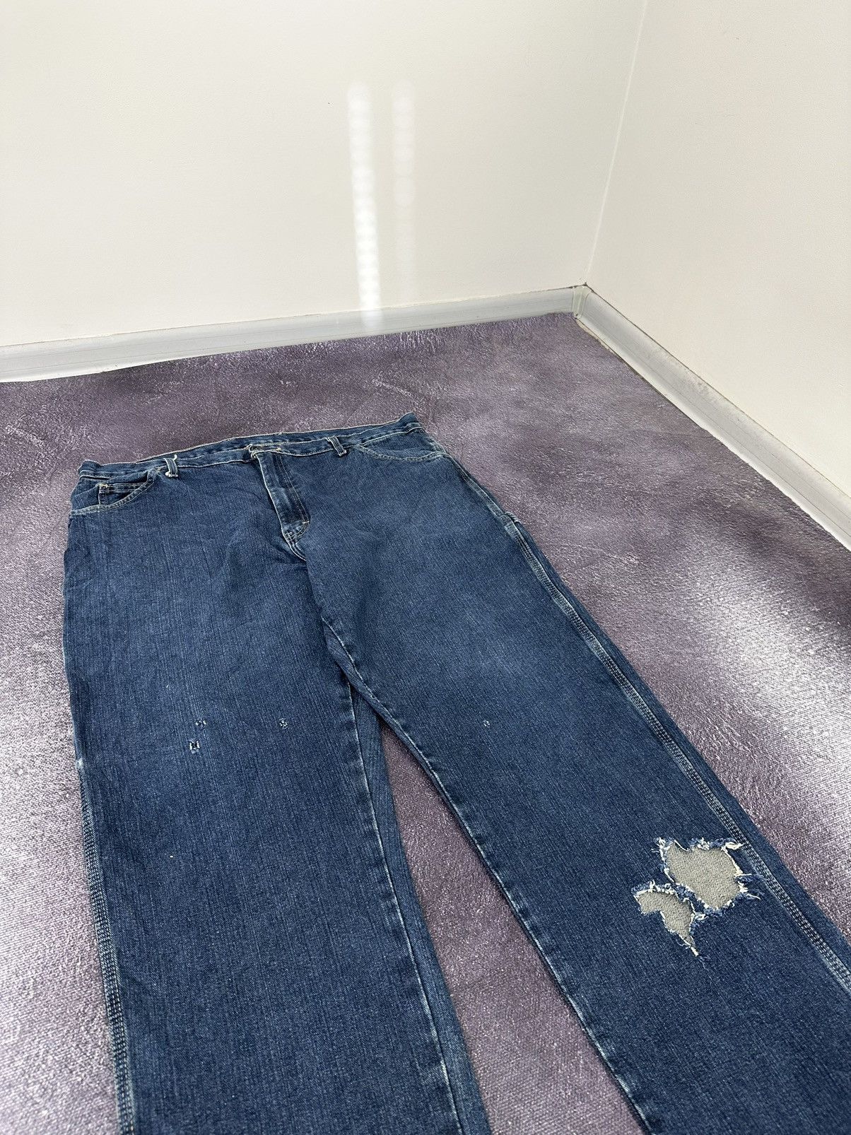 Dickies Vintage Dickies Distressed Carpenter Opium Baggy Work Pants Size US 40 / EU 56 - 12 Thumbnail