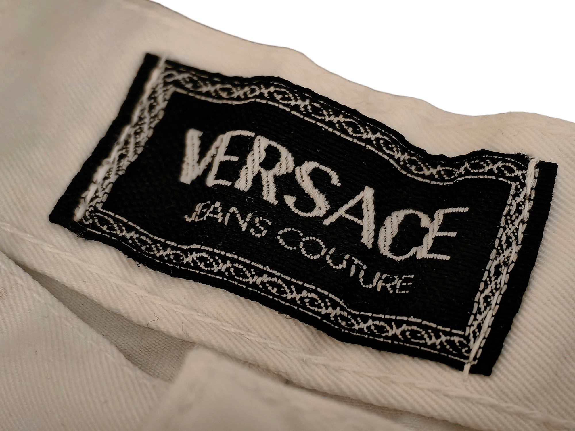Versace Jeans Couture Versace Jeans Couture White Jeans 33 / 47 Size US 33 - 5 Thumbnail
