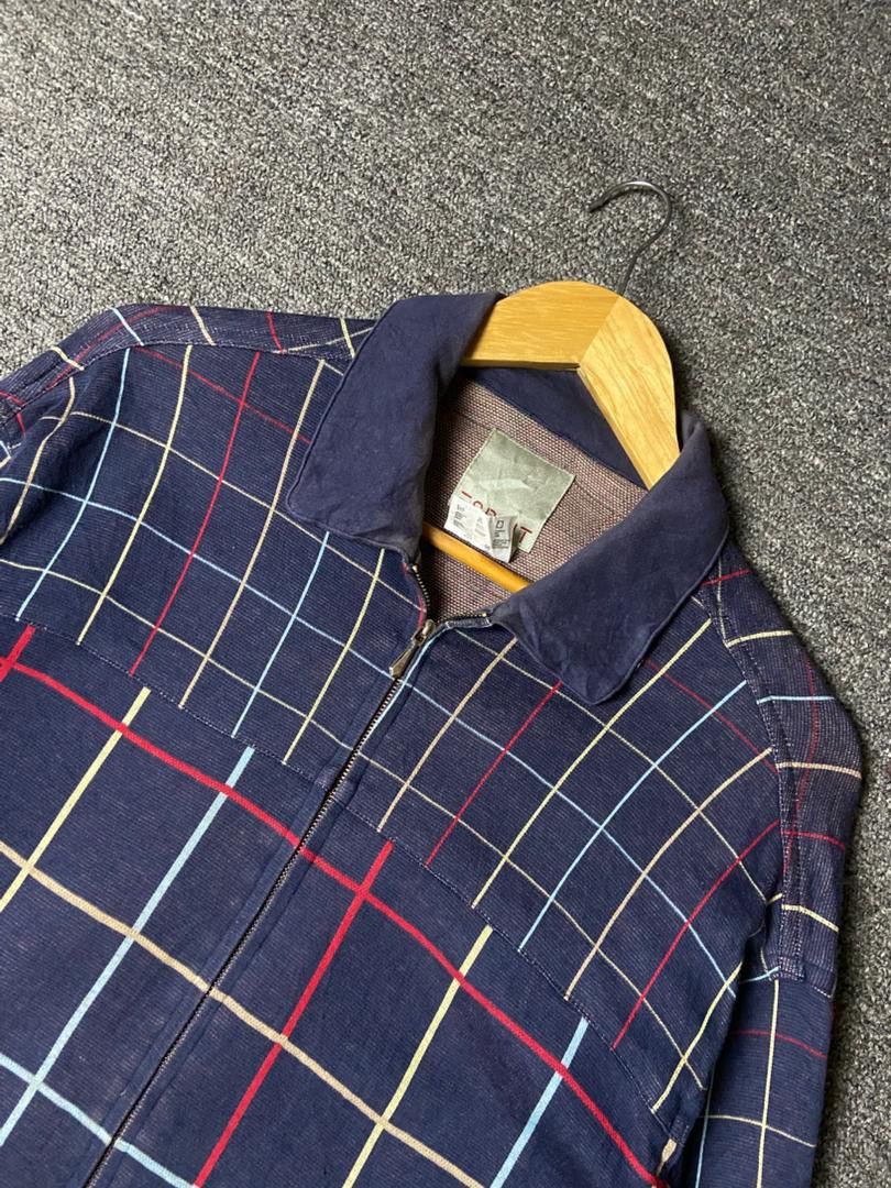 Esprit ESPRIT Brand Plaid Zip Up Jacket (176) Size US M / EU 48-50 / 2 - 10 Thumbnail