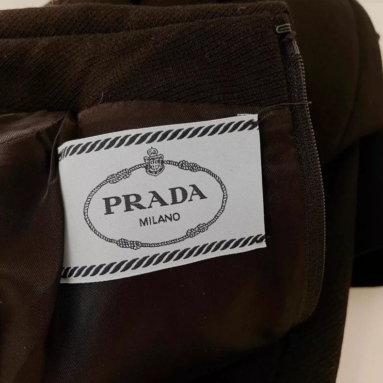 Prada Prada Black wool dress Size XS / US 0-2 / IT 36-38 - 5 Thumbnail
