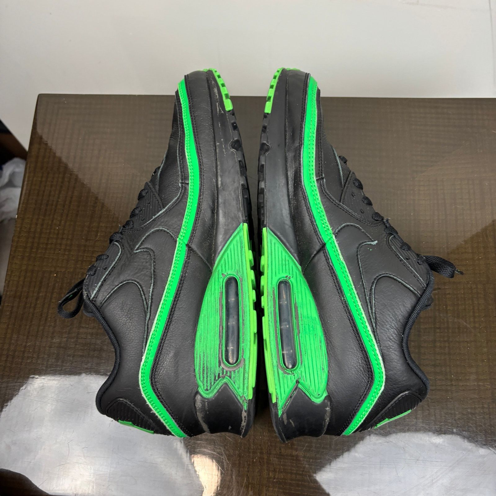 Nike × Undefeated Nike Undefeated Air Max 90 Black Green Sneakers Men's 13 Size US 13 / EU 46 - 6 Thumbnail
