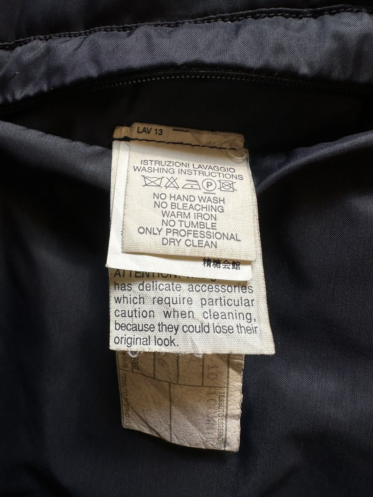 Emporio Armani 90s Nylon Velcro Bomber Jacket Size US M / EU 48-50 / 2 - 10 Thumbnail