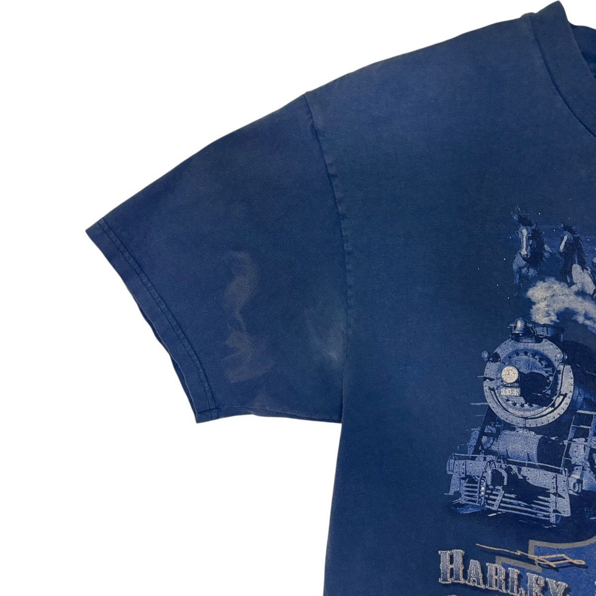 Harley Davidson × Vintage Vintage Harley Davidson Iron Horses Thrashed Faded Size XL Size US XL / EU 56 / 4 - 6 Thumbnail