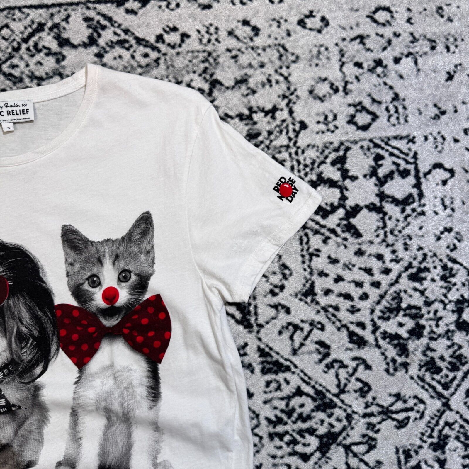 Stella McCartney × Vintage Vintage Stella McCartney Unisex White Cotton TShirt Size S Size US S / EU 44-46 / 1 - 6 Thumbnail