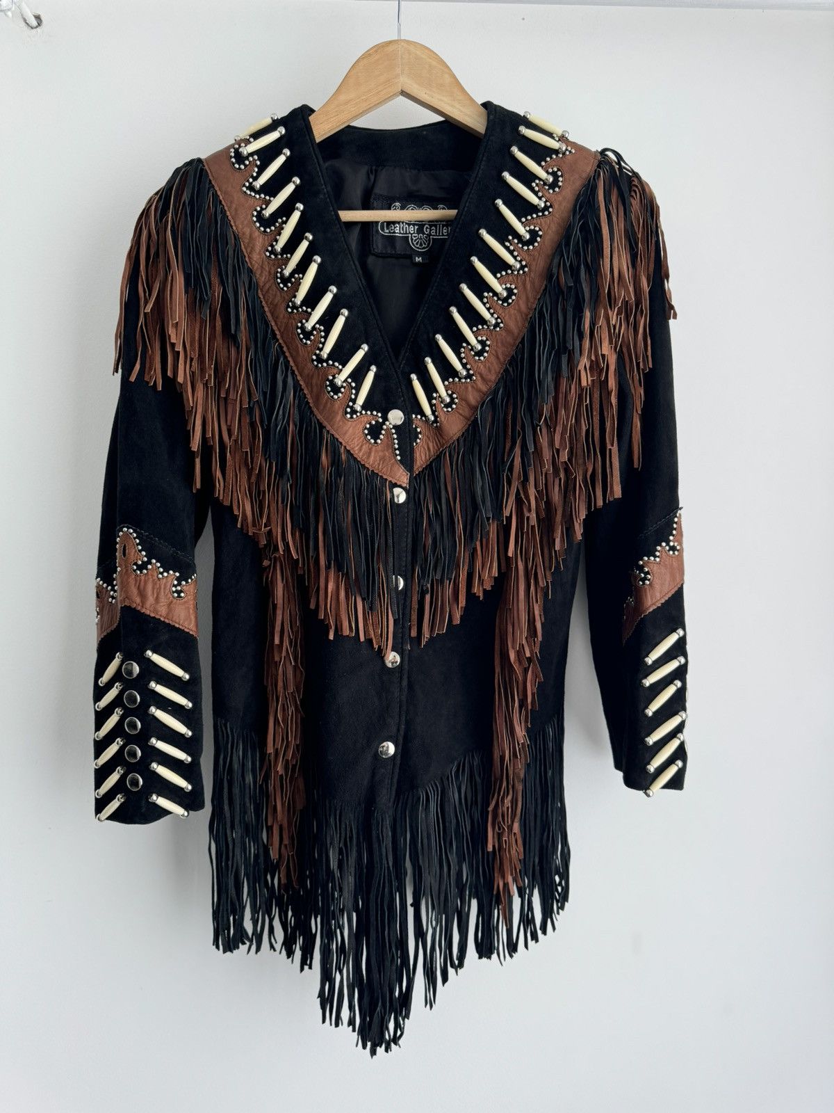 Vintage Vintage Leather Gallery Western Jacket Size M / US 6-8 / IT 42-44 - 1 Thumbnail