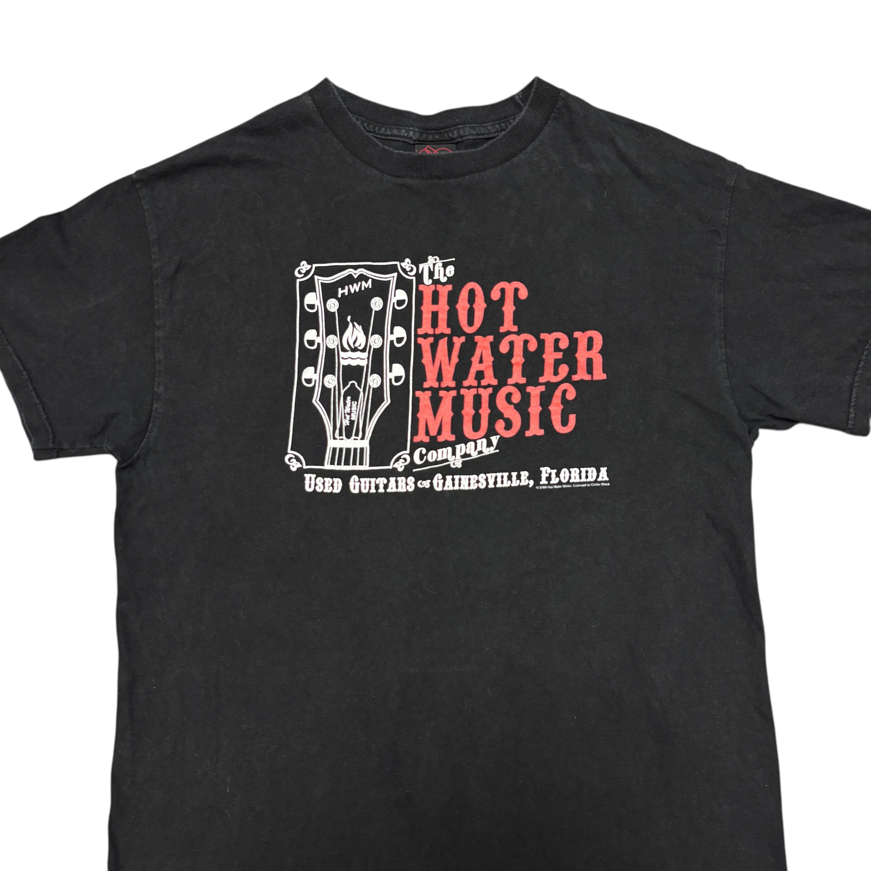 Band Tees × Vintage Vintage Hot Water Music Shirt 2004 Blink 182 Green Day Size US M / EU 48-50 / 2 - 2 Thumbnail