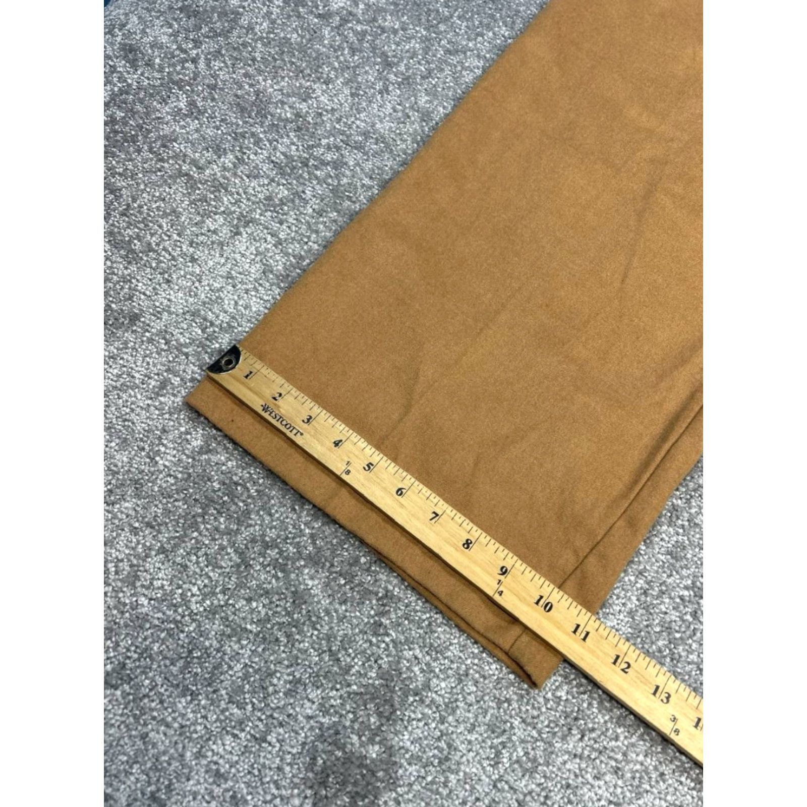 Gap Gap Dress Pants Womens 18 Brown Stretch Pleated High Rise Straight Leg Business Casual Dress Pants Womens 18 Brown Gap Size 40" / US 18 - 4 Thumbnail