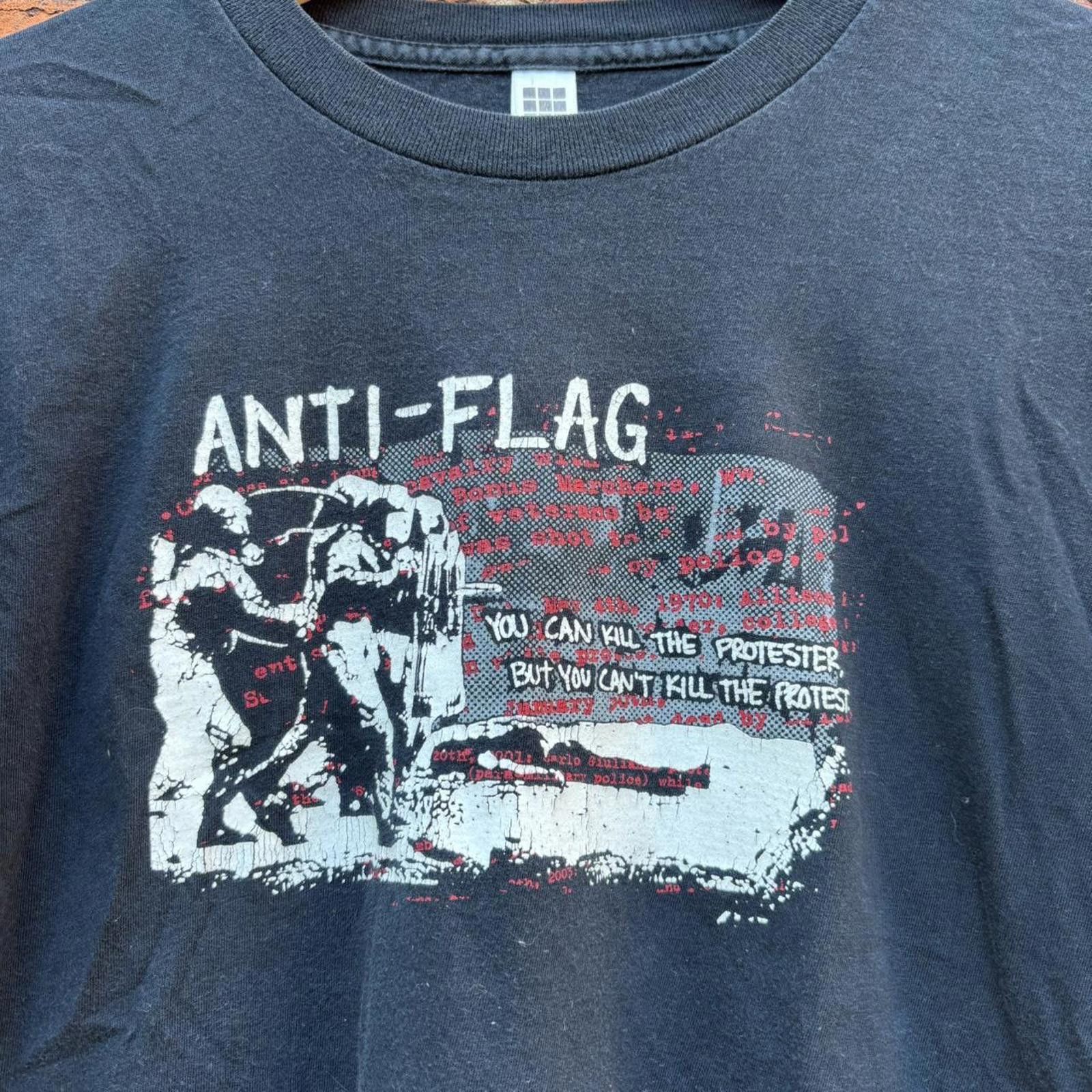 Other Vintage anti flag bullets can’t silence ideas t shirt 00s S Size US S / EU 44-46 / 1 - 3 Thumbnail