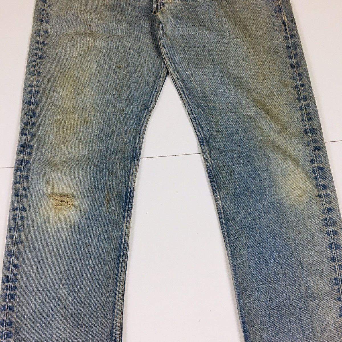 Levi's Vintage Clothing Vintage 90s Levi’s 501xx Distress Size US 38 / EU 54 - 4 Thumbnail