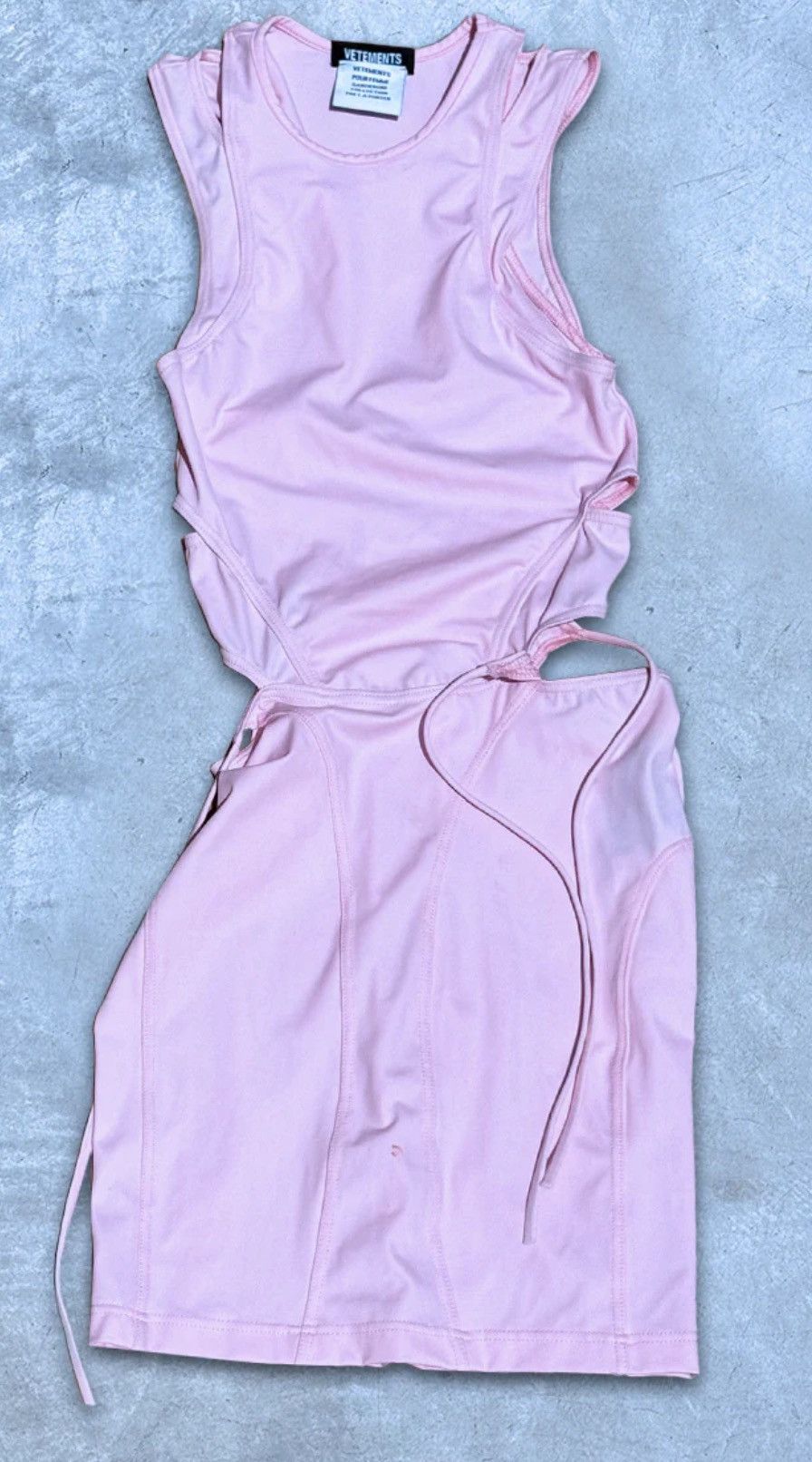 Vetements Vetements - Pink Dress Size XS / US 0-2 / IT 36-38 - 1 Preview