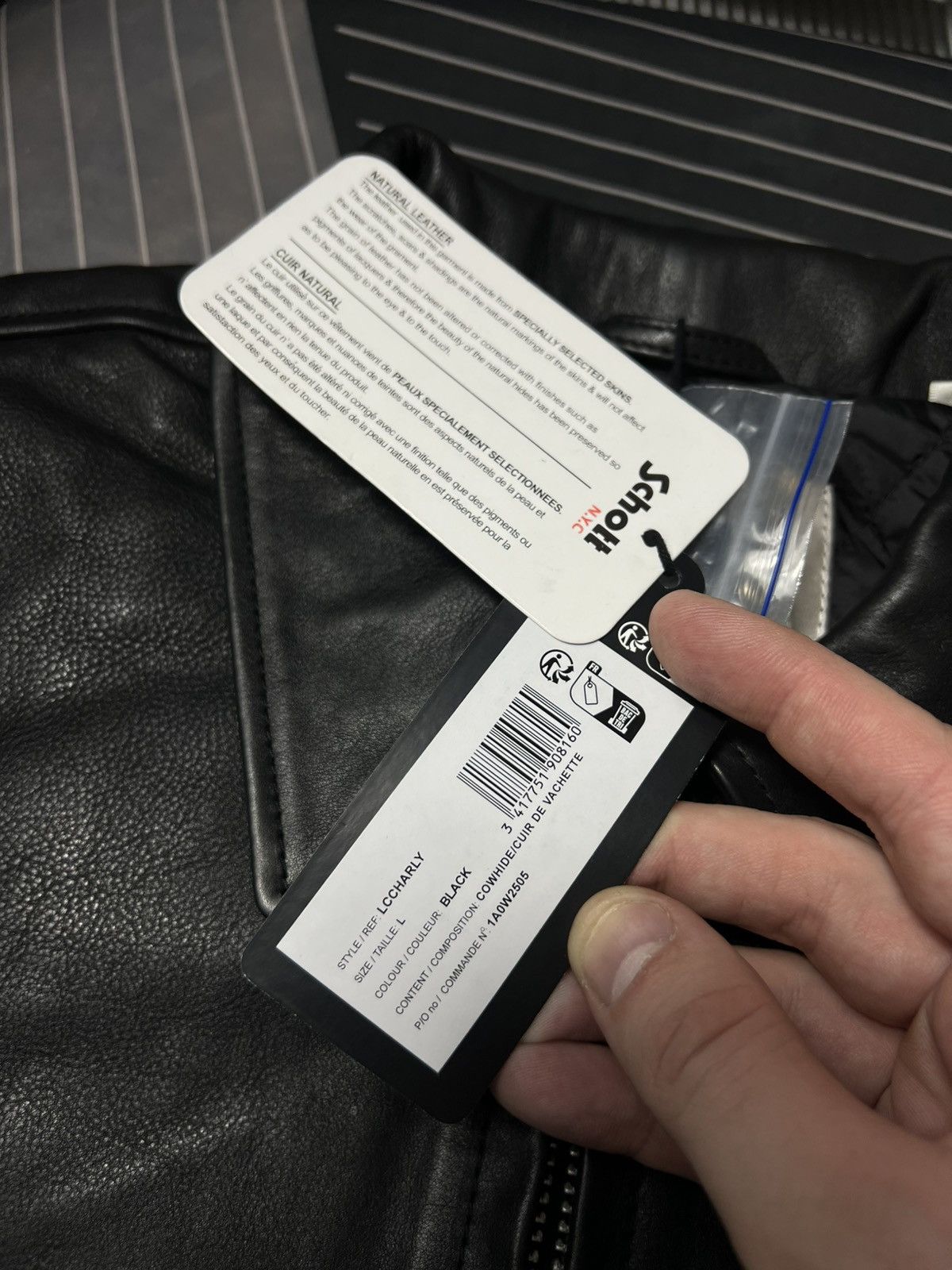 Schott 🖤 Schott NYC Black Leather Jacket Vintage Style Biker Size L Size US L / EU 52-54 / 3 - 11 Thumbnail