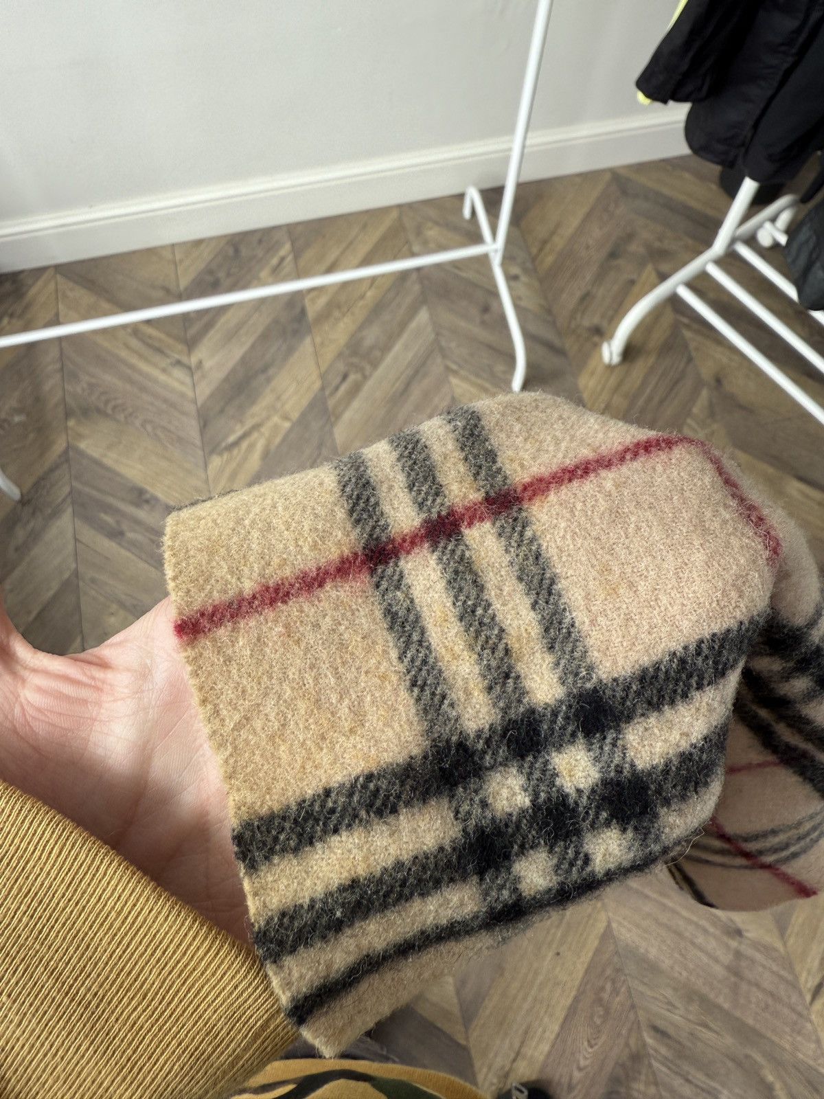 Burberry Vintage Burberry London Lambswool Scarf Nova Check Size ONE SIZE - 7 Thumbnail
