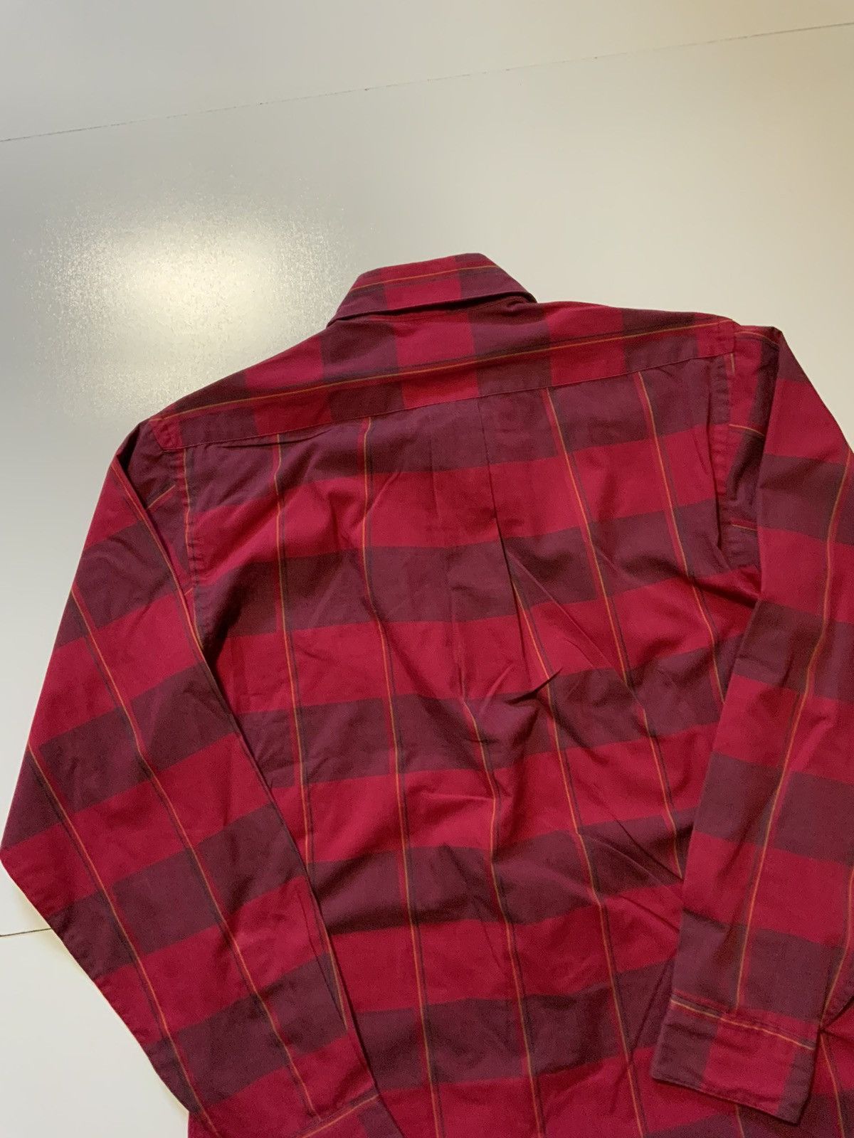 Dior × Vintage Vintage Christian Dior Checkered Plaid Button Front Shirt Size US M / EU 48-50 / 2 - 4 Thumbnail