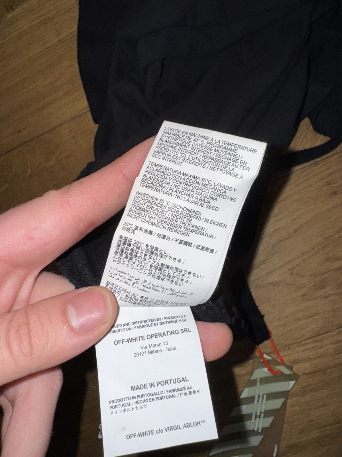 Off-White Off-White Fall-Winter 2019/20 T-Shirt “INCOMPIUTO” Size US L / EU 52-54 / 3 - 11 Thumbnail