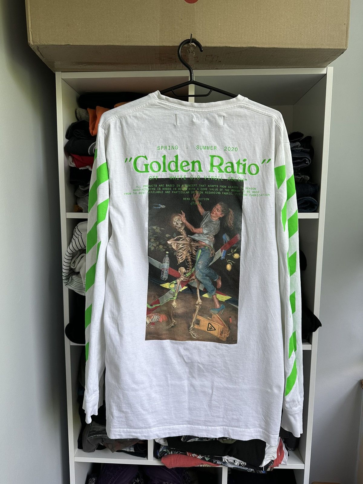 Off-White 🔥OFF-WHITE GOLDEN RATIO PASCAL PAINTING LONG SLEEVE🔥 Size US M / EU 48-50 / 2 - 1 Thumbnail