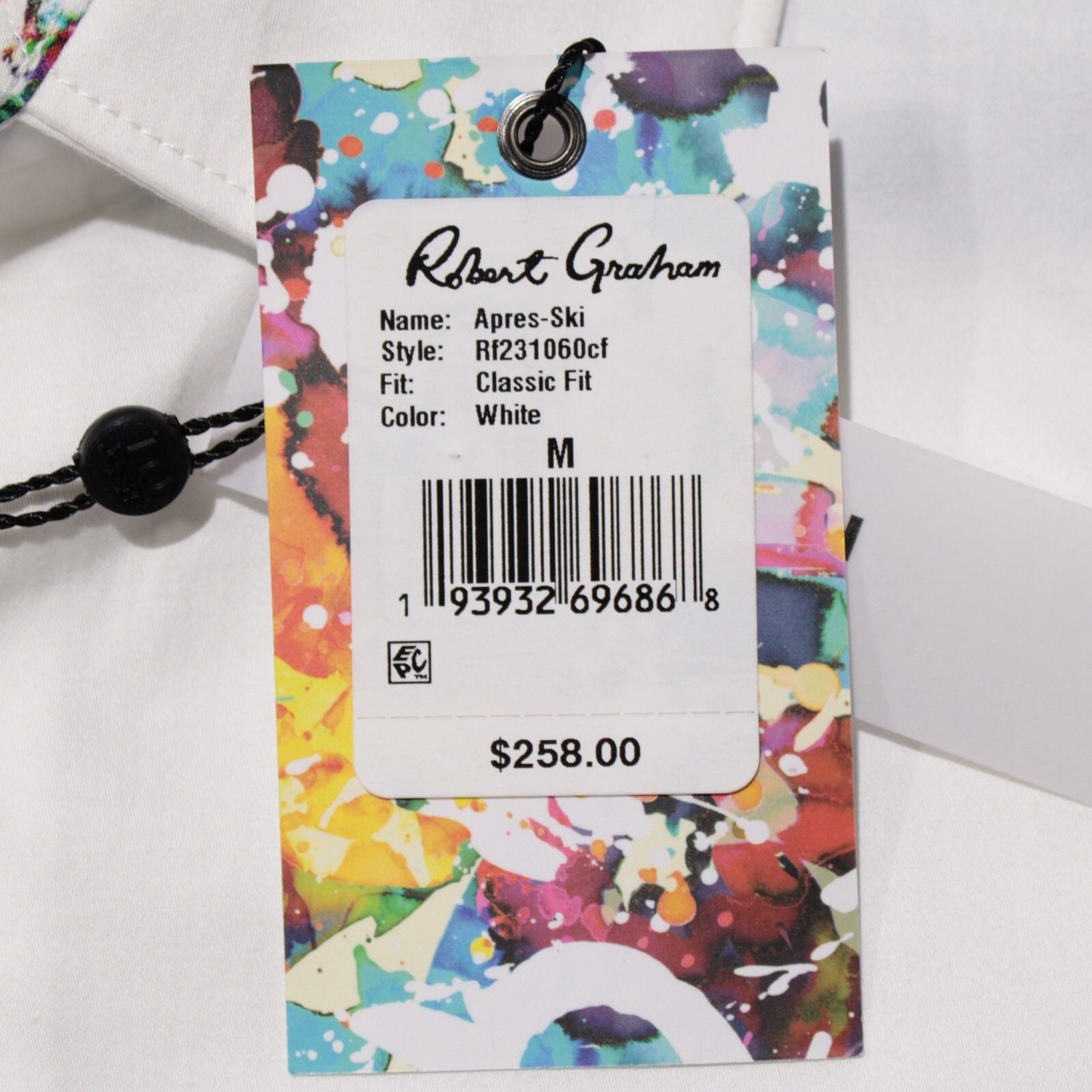 Robert Graham Robert Graham New with tags Shirt Size M US In White Size US M / EU 48-50 / 2 - 7 Thumbnail