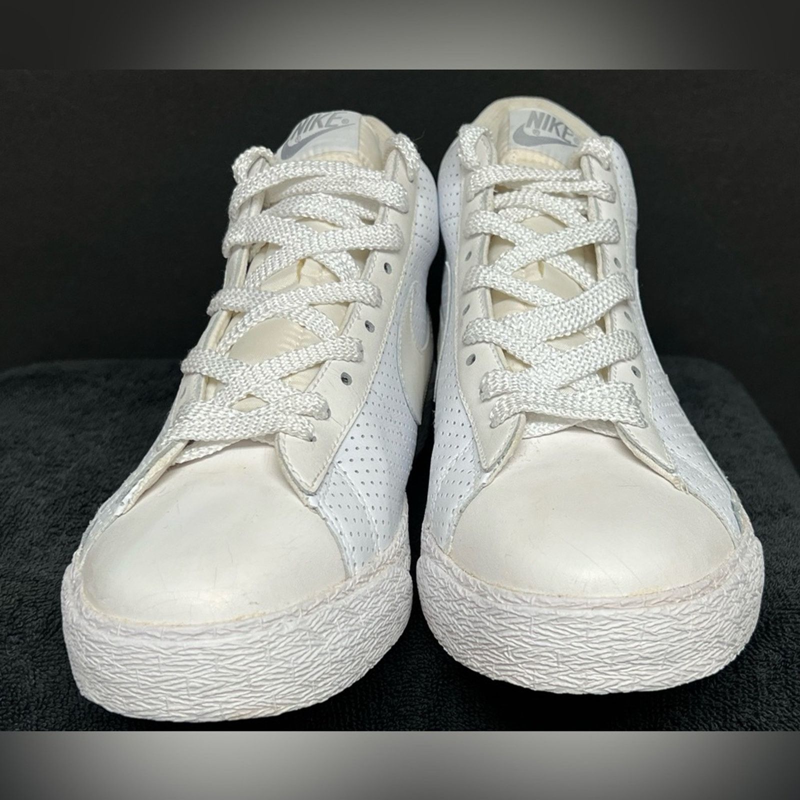 Nike Nike Blazer High White Stealth Skulls Mens Shoes Sneakers Size US 11.5 / EU 44-45 - 4 Thumbnail