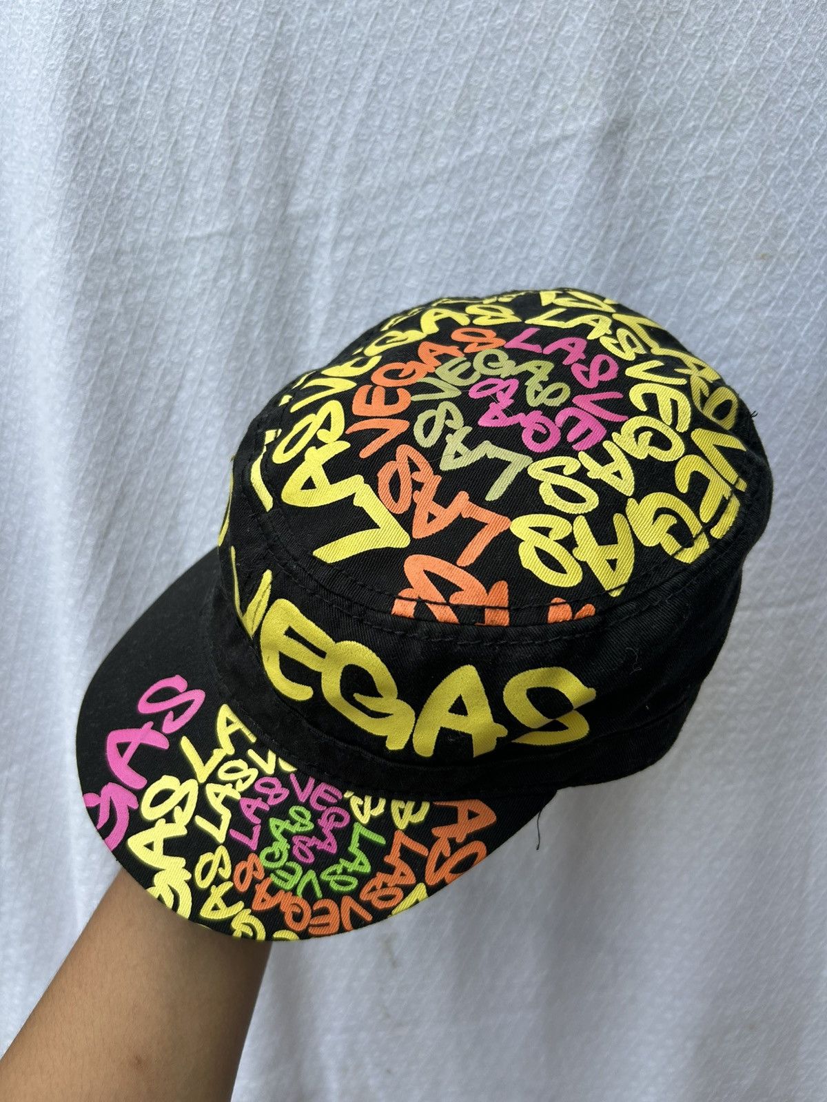 If Six Was Nine × Japanese Brand × Le Grande Bleu (L.G.B.) Robin Ruth Japanese Poem Las Vegas Cadet Hats Size ONE SIZE - 1 Thumbnail