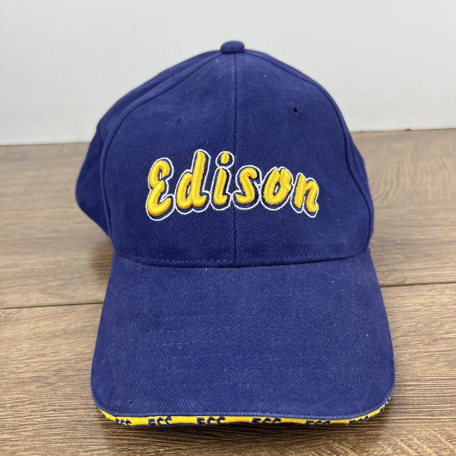 Other Edison Blue Streaks Hat Edison High School Hat Adjustable Ad Size ONE SIZE - 5 Thumbnail