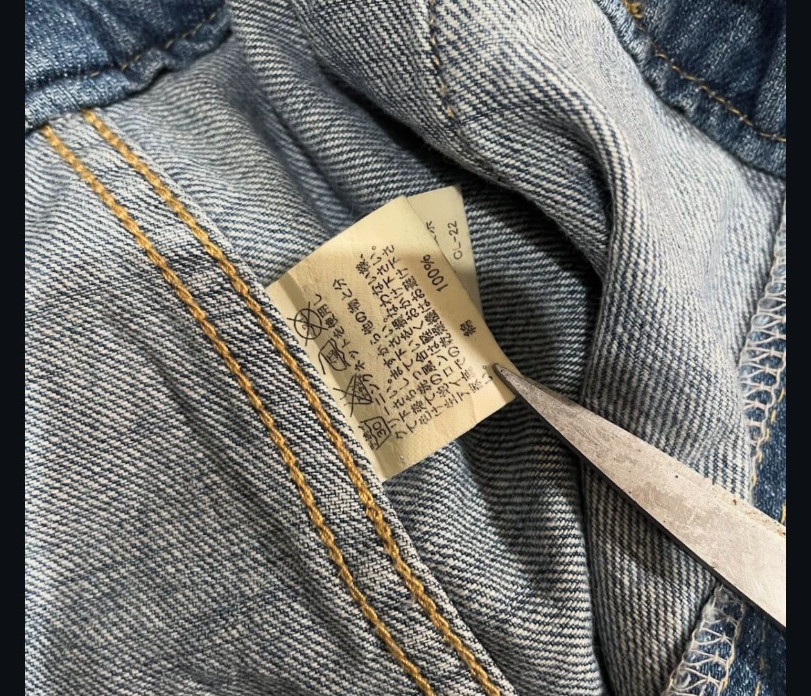 Issey Miyake 2000s Tsumori Chisato Denim Jeans Mini Skirt y2k Size 30" / US 8 / IT 44 - 6 Thumbnail