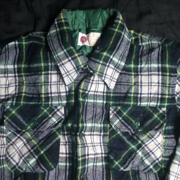 Sears Vintage Sears Kings Road Plaid Flannel Wool Button Shirt Size US M / EU 48-50 / 2 - 1 Thumbnail