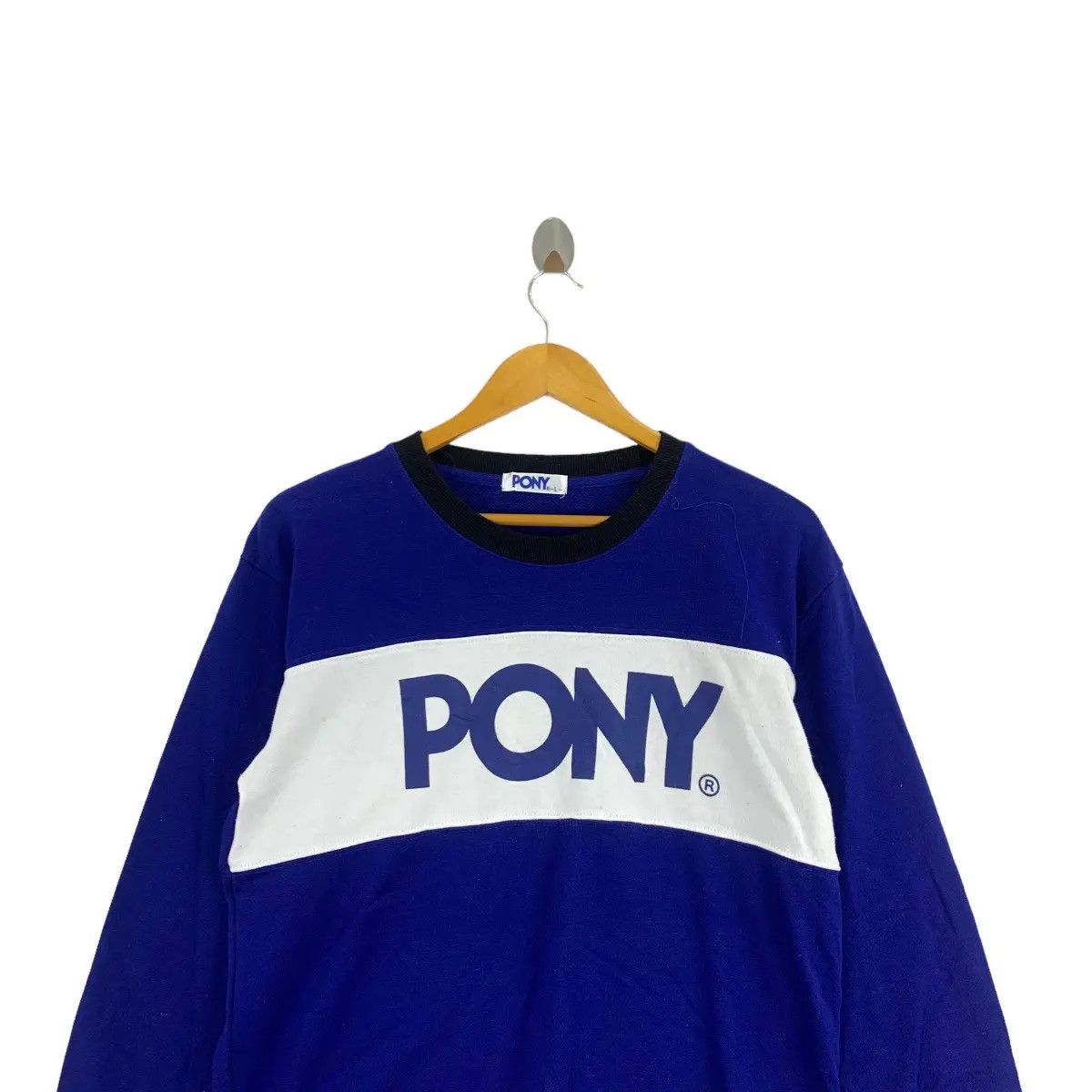 PONY PONY USA Big Brand Print Multi Color Sweatshirt Size US L / EU 52-54 / 3 - 4 Thumbnail
