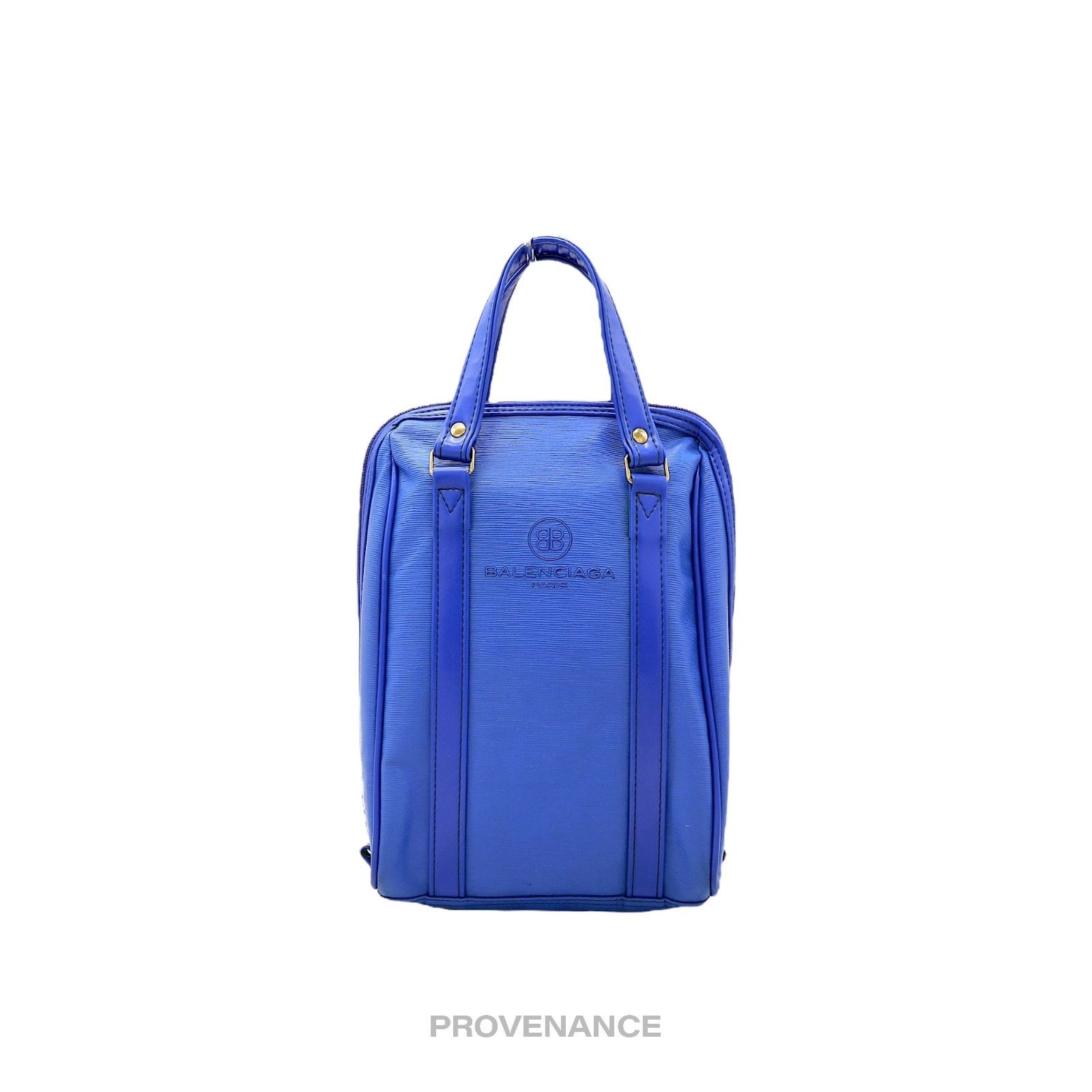 Balenciaga X Dunlop Clamshell Small Tote Bag - Blue, Women's