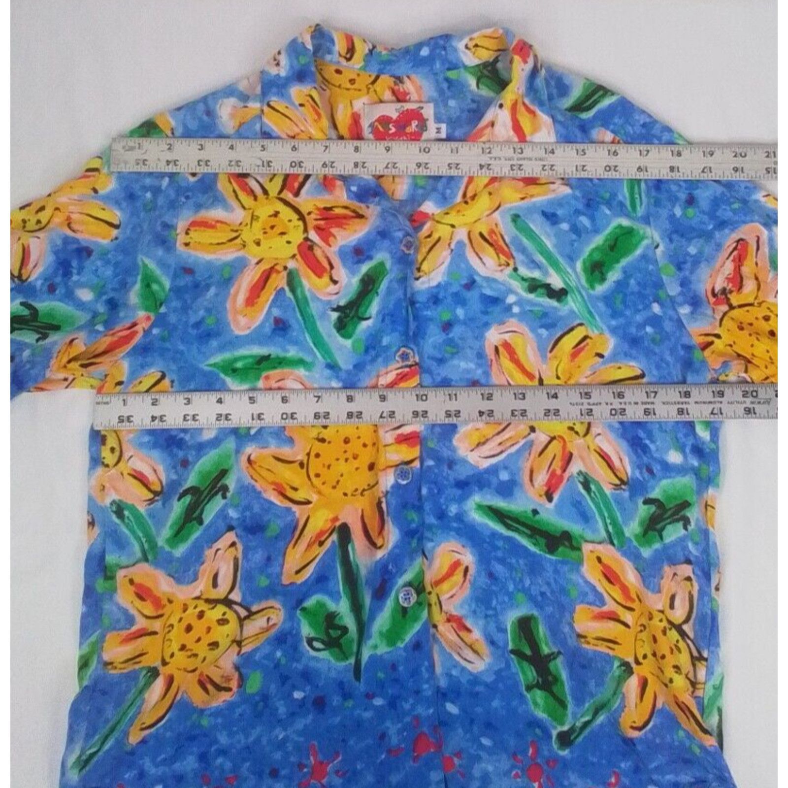 Jams World Jam's World Kiyoshi Top Women's Medium Sunflower Blouse Size M / US 6-8 / IT 42-44 - 10 Thumbnail