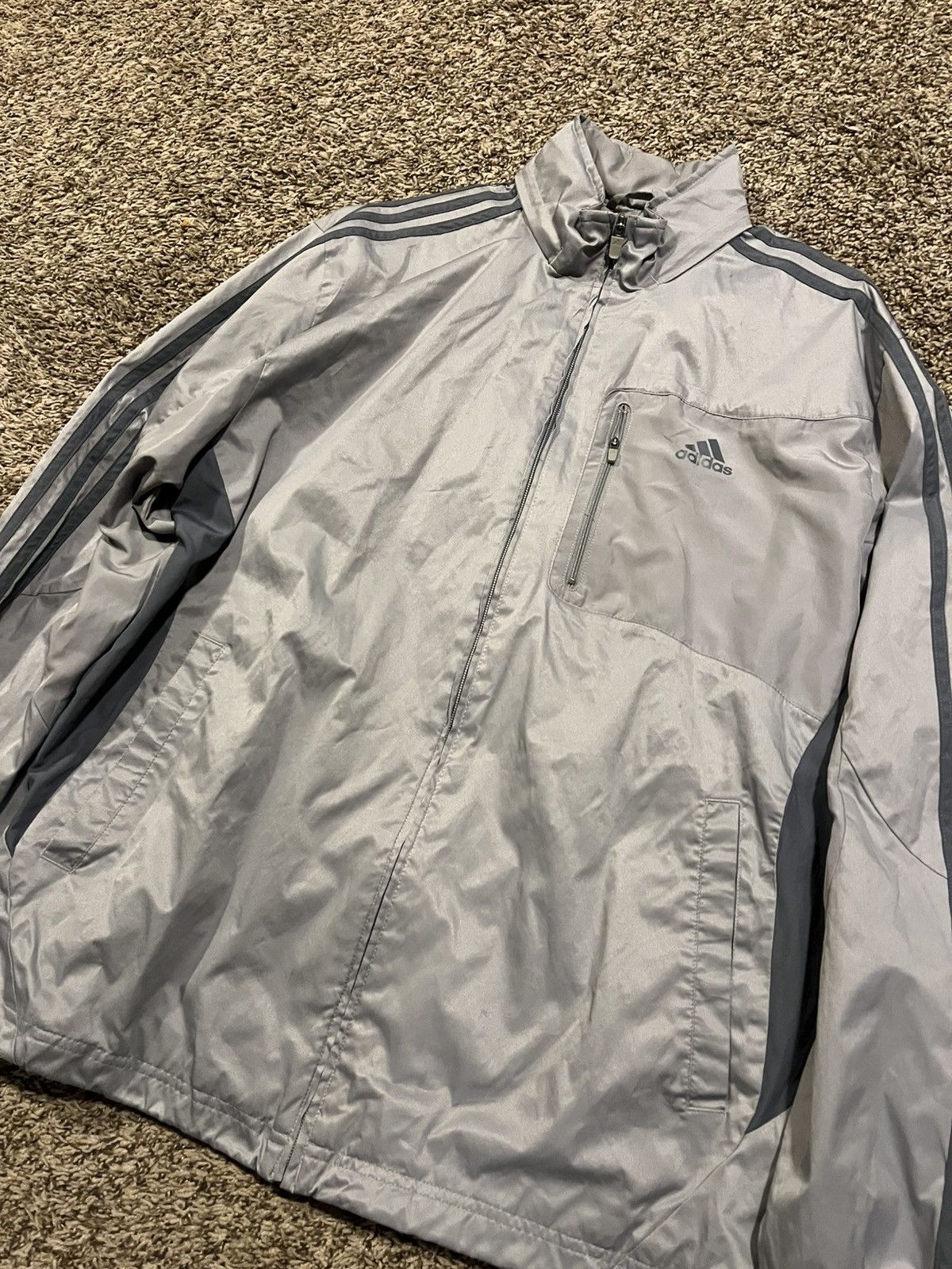 Adidas Y2K Adidas sportswear jacket | SIZE LARGE | Size US L / EU 52-54 / 3 - 1 Thumbnail