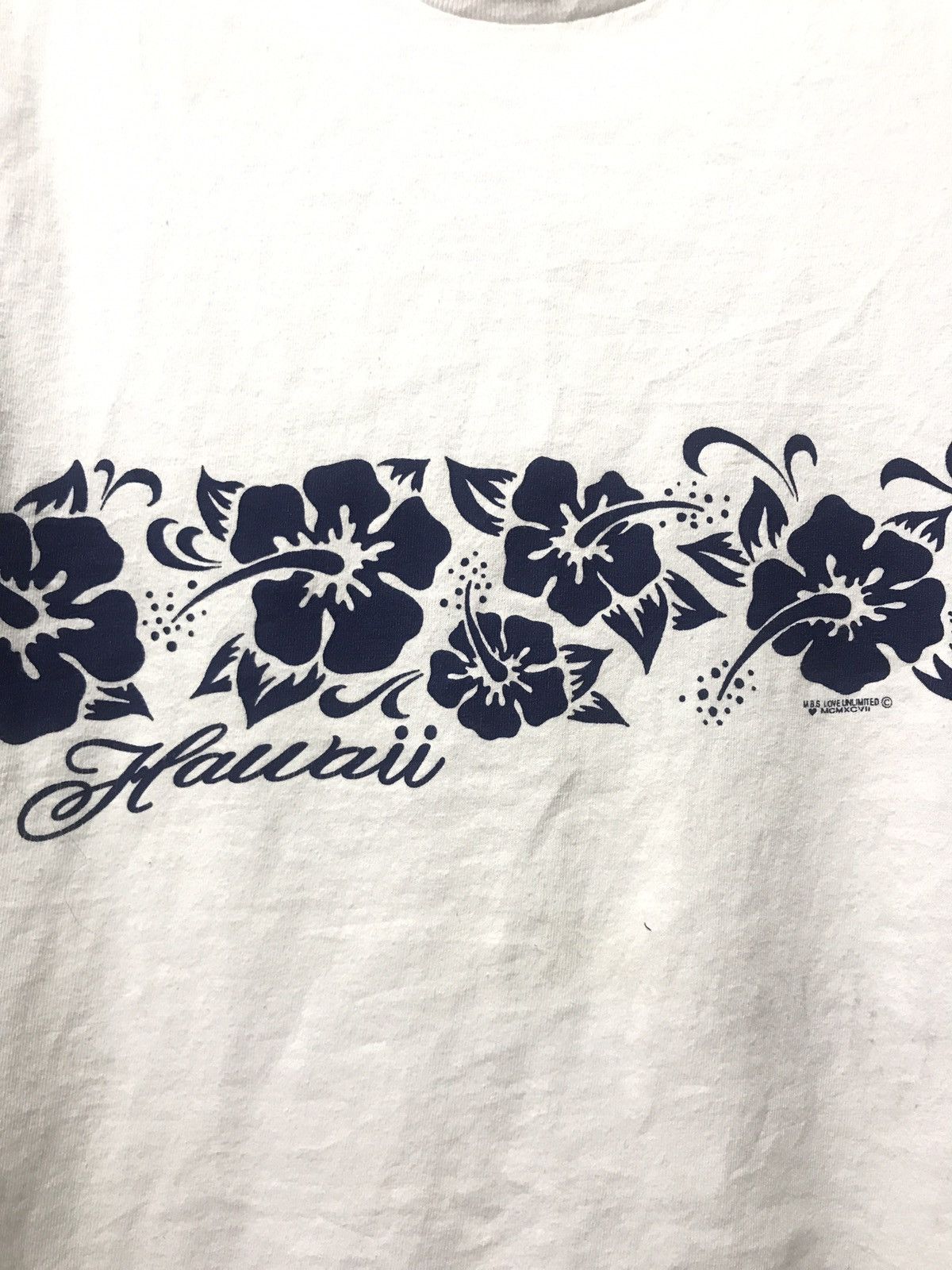 Vintage Vintage Hawaii Hibiscus Graphic Single Stitch T-Shirt Size US M / EU 48-50 / 2 - 1 Thumbnail