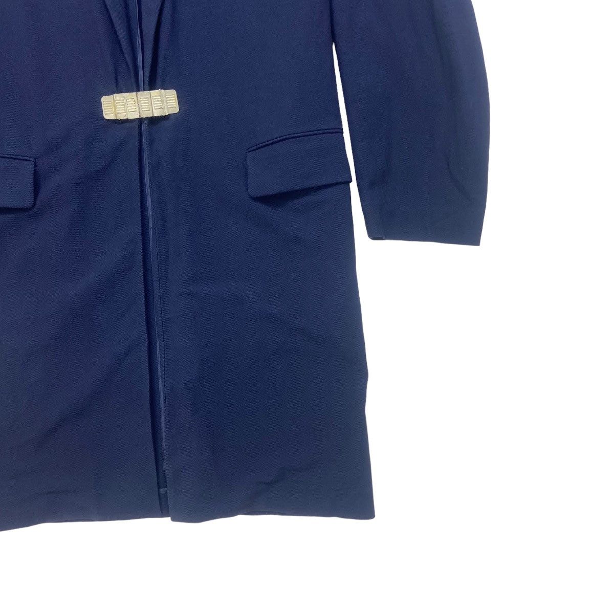 Designer × Jean Paul Gaultier Jean Paul Gaultier Homme Buckle Poliuretana Long Coat Size US M / EU 48-50 / 2 - 5 Thumbnail