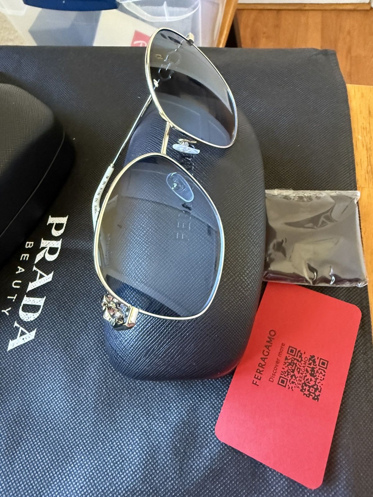 Salvatore Ferragamo Ferragamo Aviators Size ONE SIZE - 3 Thumbnail