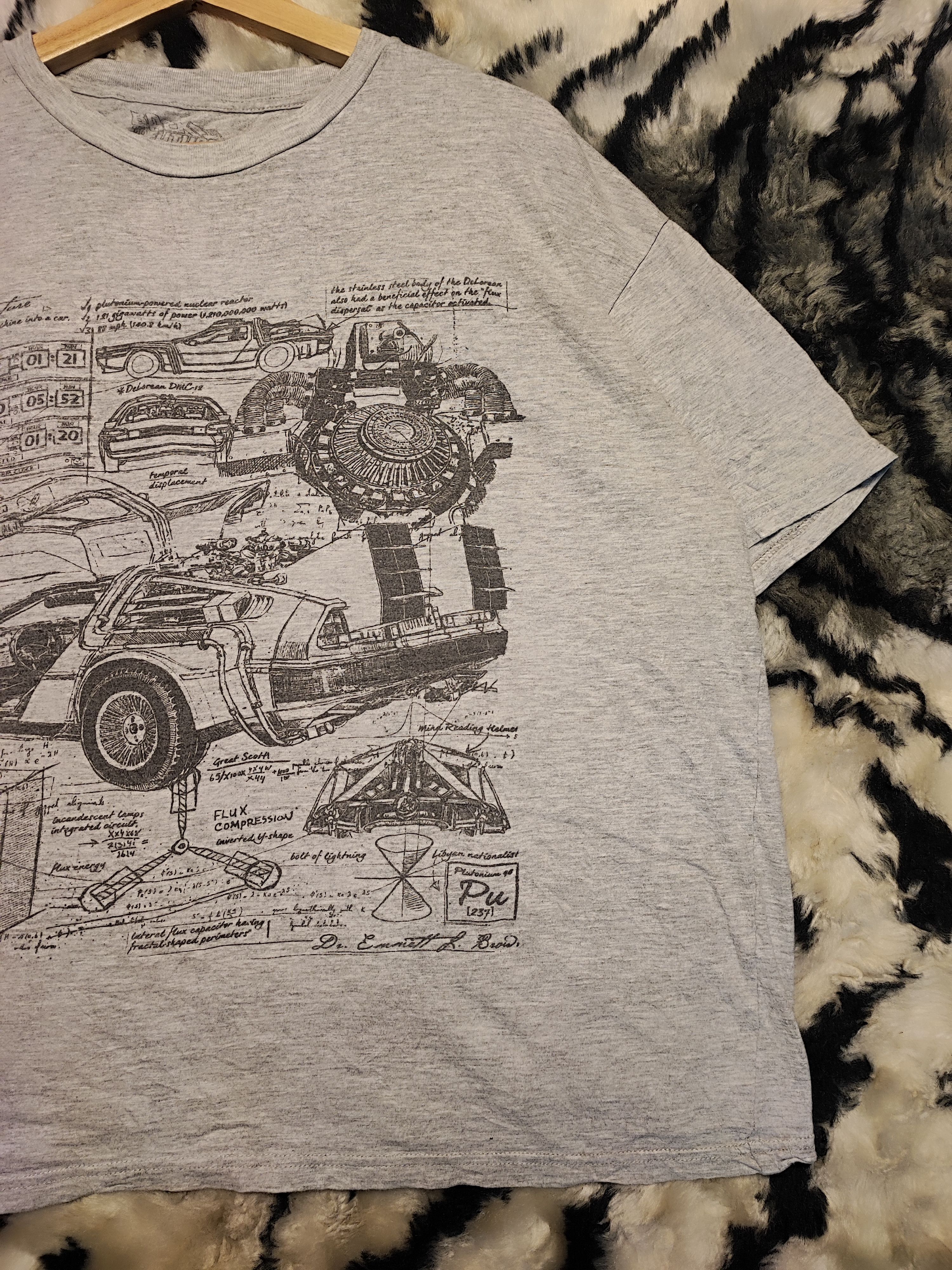 Other Back To The Future Cyber Car Retro Style T-Shirt Size US L / EU 52-54 / 3 - 4 Thumbnail