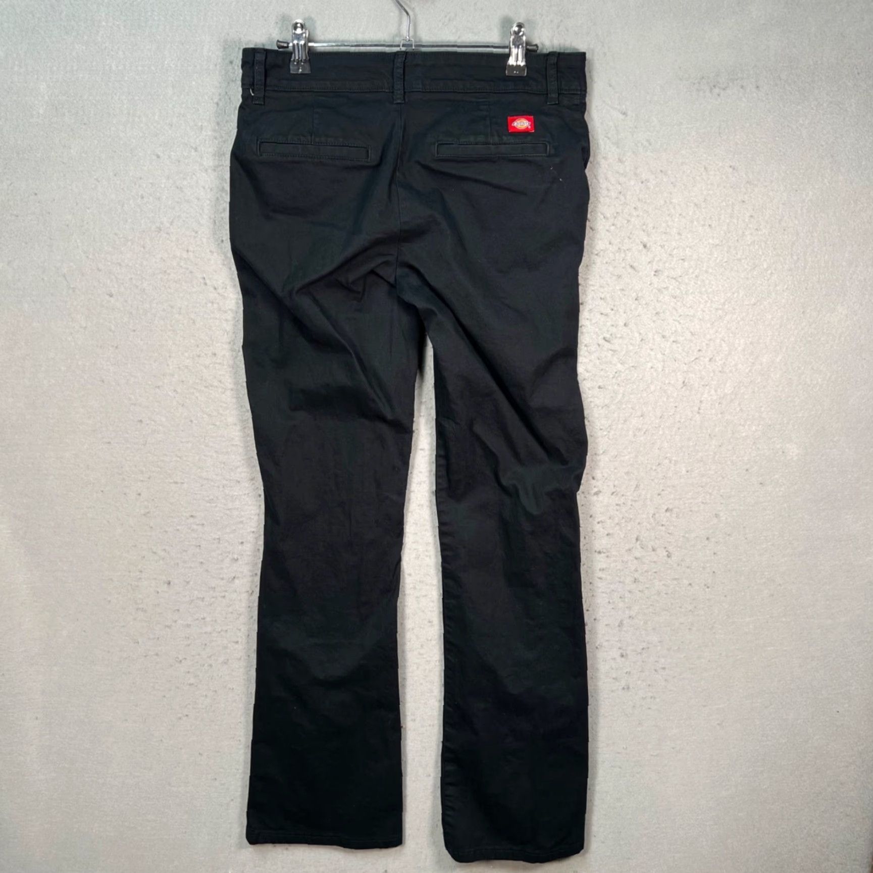 Dickies **Dickies Women's Slim Fit Black Chino Pants 4 Tall** User: **Dickies Women's 4 Tall Slim Fit Black Chino Pants** Size 27" / US 4 / IT 40 - 2 Thumbnail