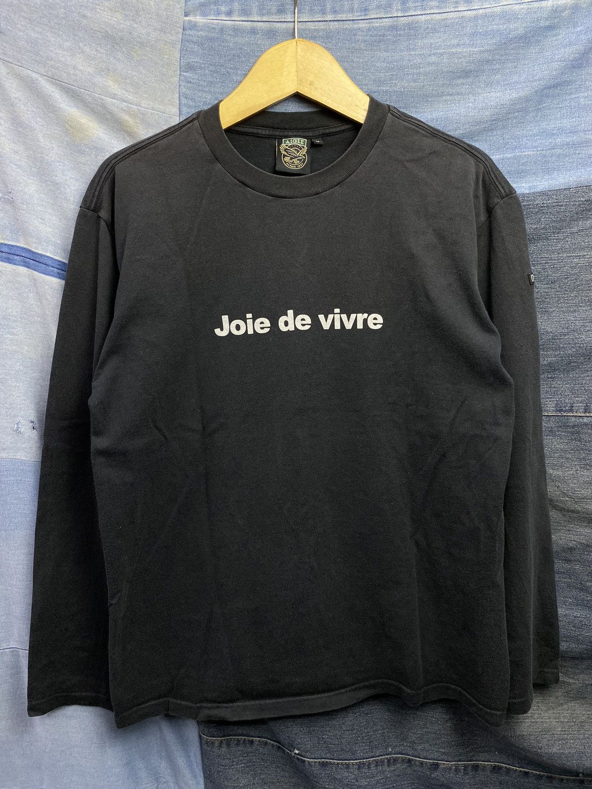 If Six Was Nine × Japanese Brand × Le Grande Bleu (L.G.B.) 2000s joie de vivre aigle longsleeve Size US M / EU 48-50 / 2 - 2 Thumbnail