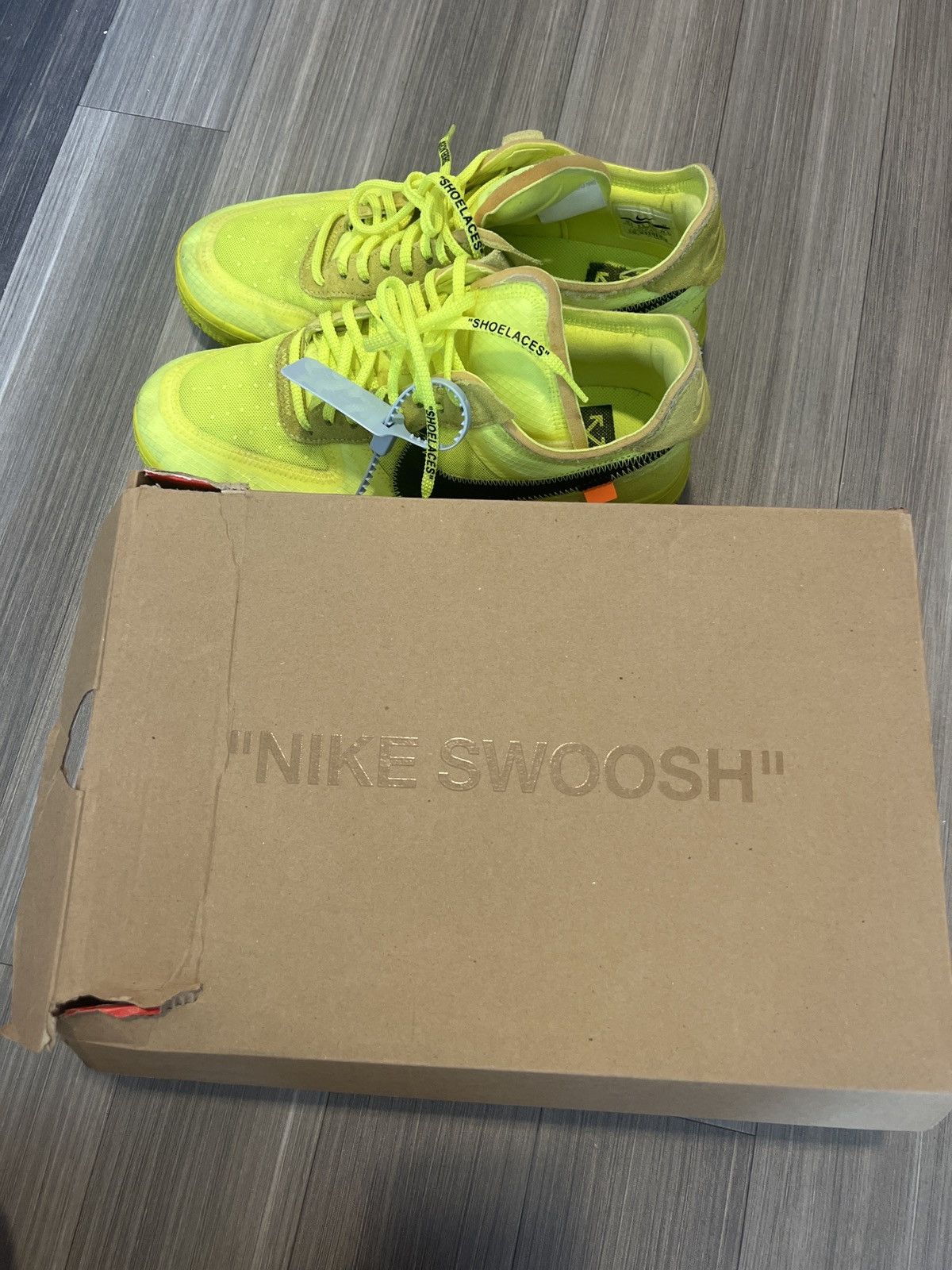 Nike × Off-White Nike x Off-White Air Force 1 Low Volt Size US 10.5 / EU 43-44 - 7 Thumbnail