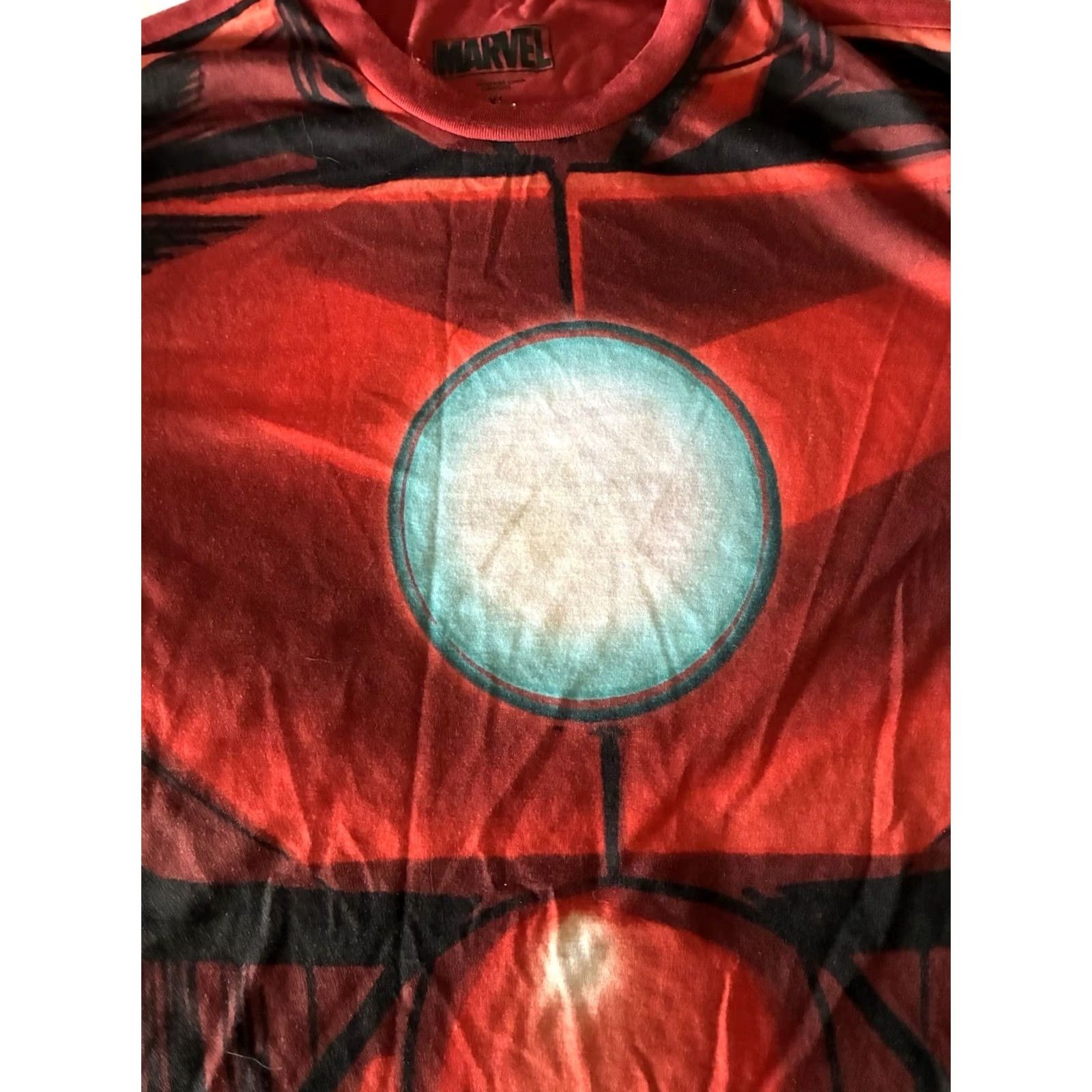 Vintage VINTAGE Marvel Mad Engine Iron Man Costume Shirt Mens XL Size US XL / EU 56 / 4 - 3 Thumbnail