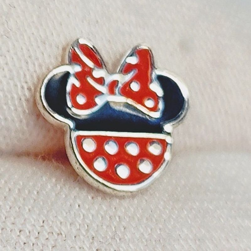 Disney Disney Minnie & Mickey Mouse Enamel Stud Earrings Size ONE SIZE - 3 Thumbnail